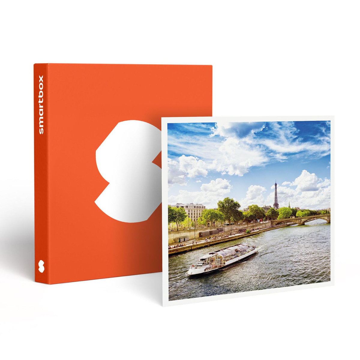 Smartbox 1h de croisière sur la Seine en duo - Coffret Cadeau Multi-thèmes