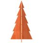 Voir la diapositive 3 : VIDAXL Arbre de Noël en bois pour décoration 80 cm bois de pin massif