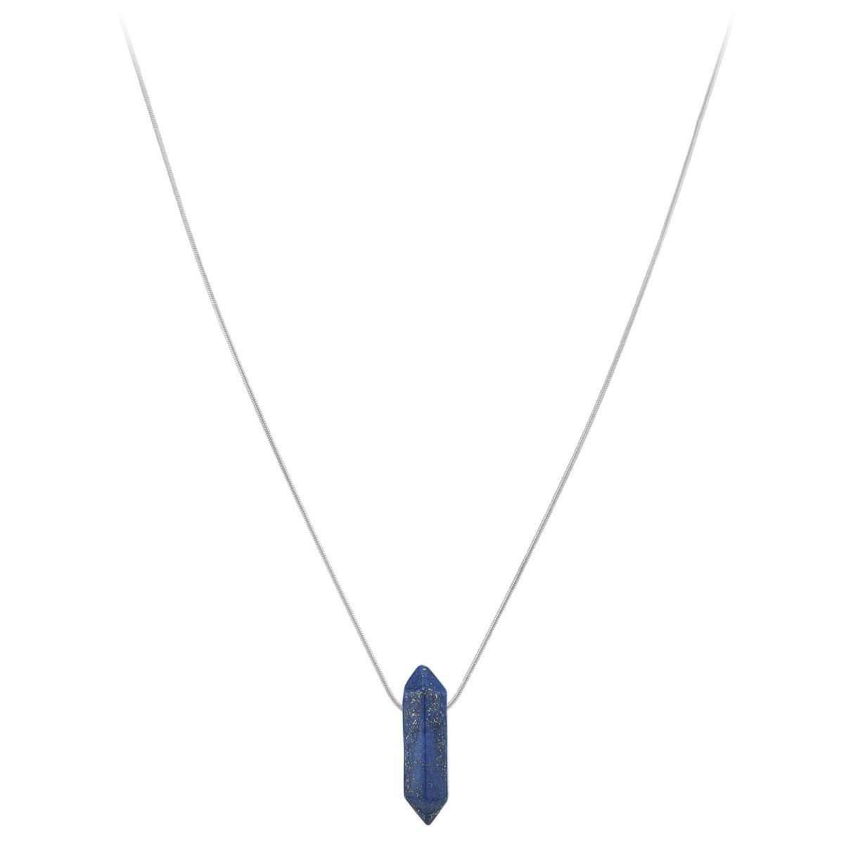 SC CRYSTAL Collier SC Crystal orné d'une pierre Lapis Lazuli
