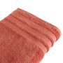 Voir la diapositive 3 : ACTUEL Serviette de toilette unie en coton 500 g/m²
