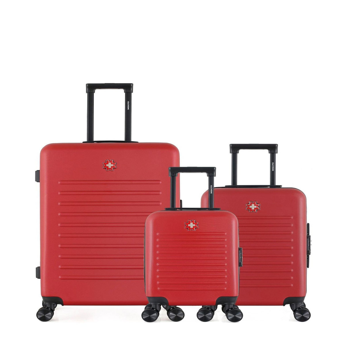 SWISS KOPPER SWISS KOPPER - LOT DE 3 - Valises grand format, cabine et cabine XXS WIL