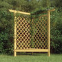 Voir la diapositive 1 : VIDAXL Pergola d'angle avec banc 166x81x174 cm Bois de pin impregne