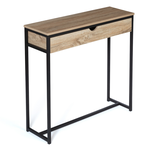 ID MARKET Console 1 tiroir DETROIT design industriel