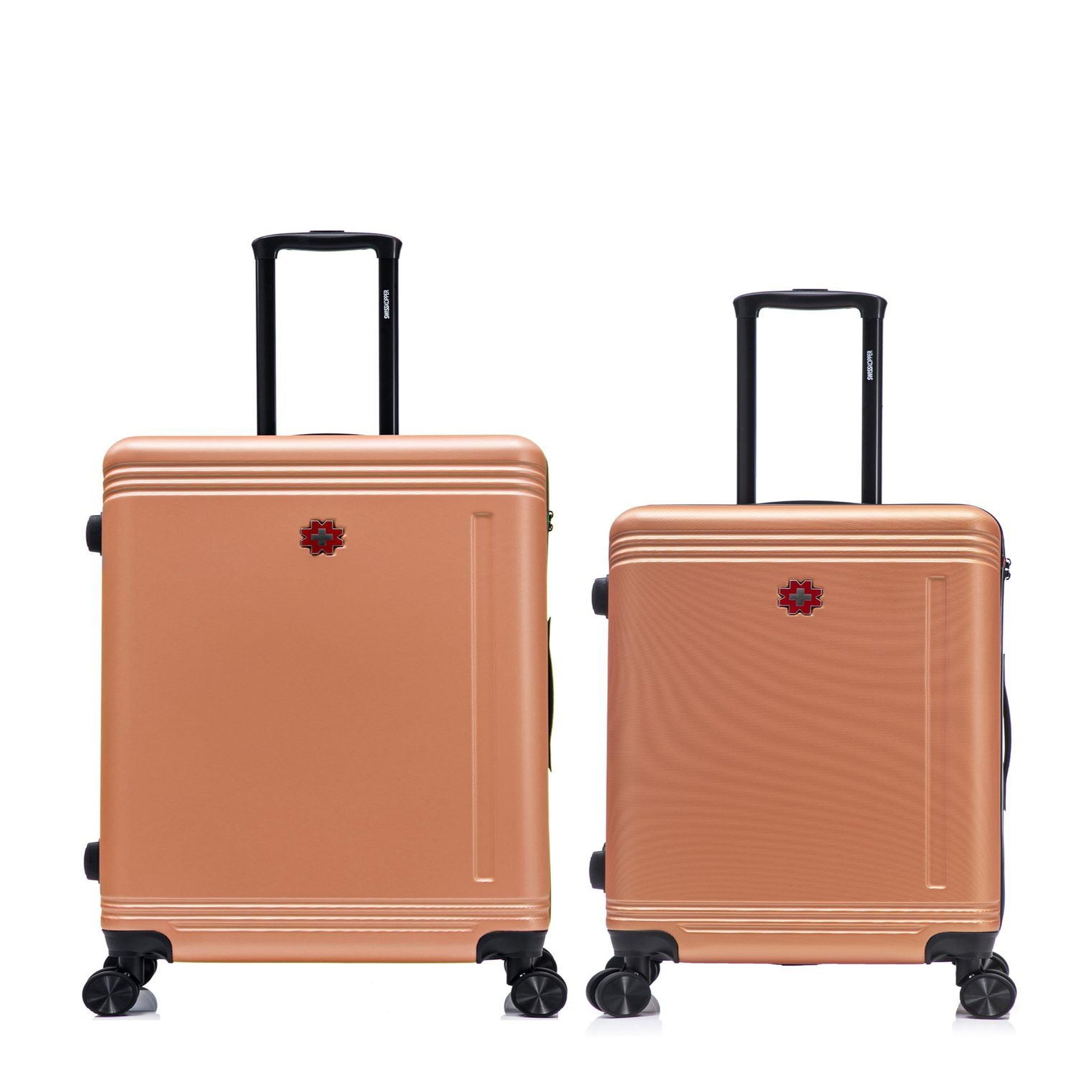 SWISS KOPPER Lot de 2 Valises Rigides Grand Format et Taille Moyenne GSTAAD