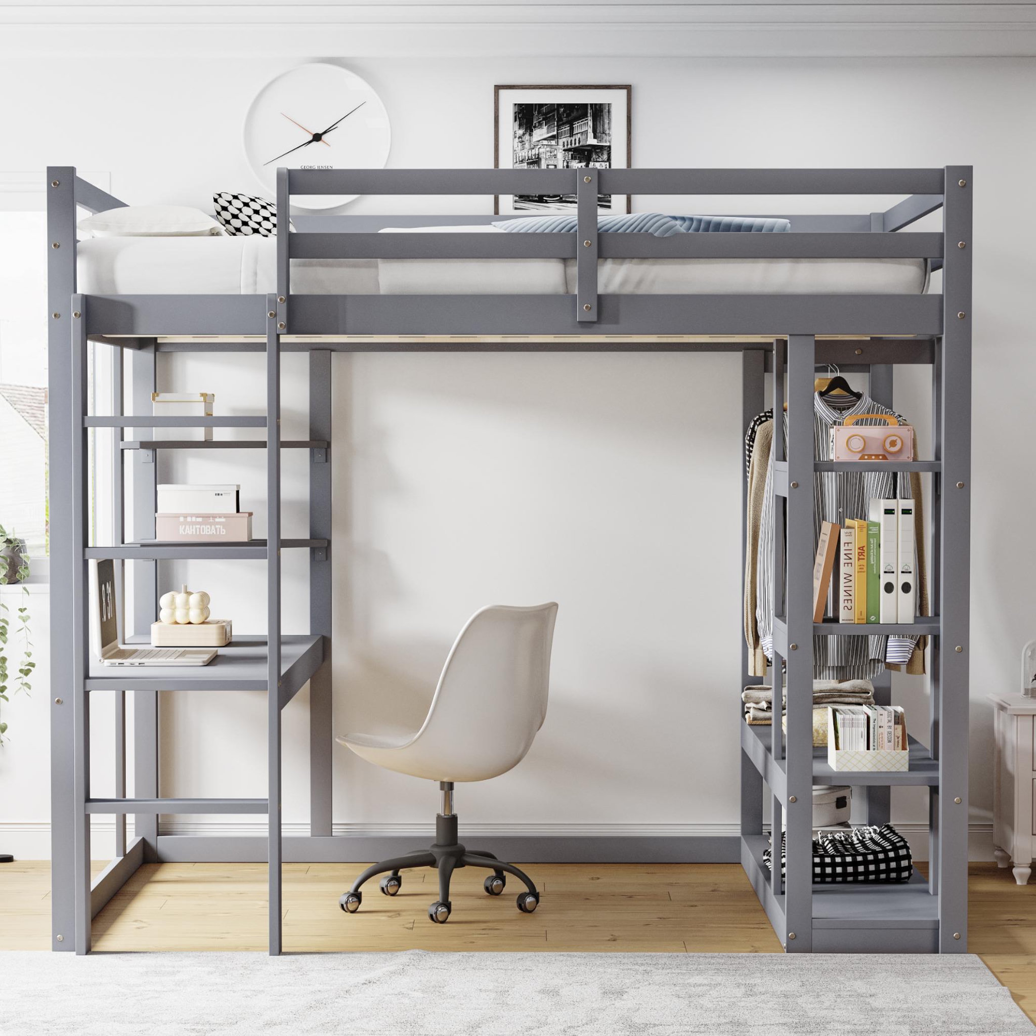 Voir la diapositive 4 : MERAX Lit mezzanine