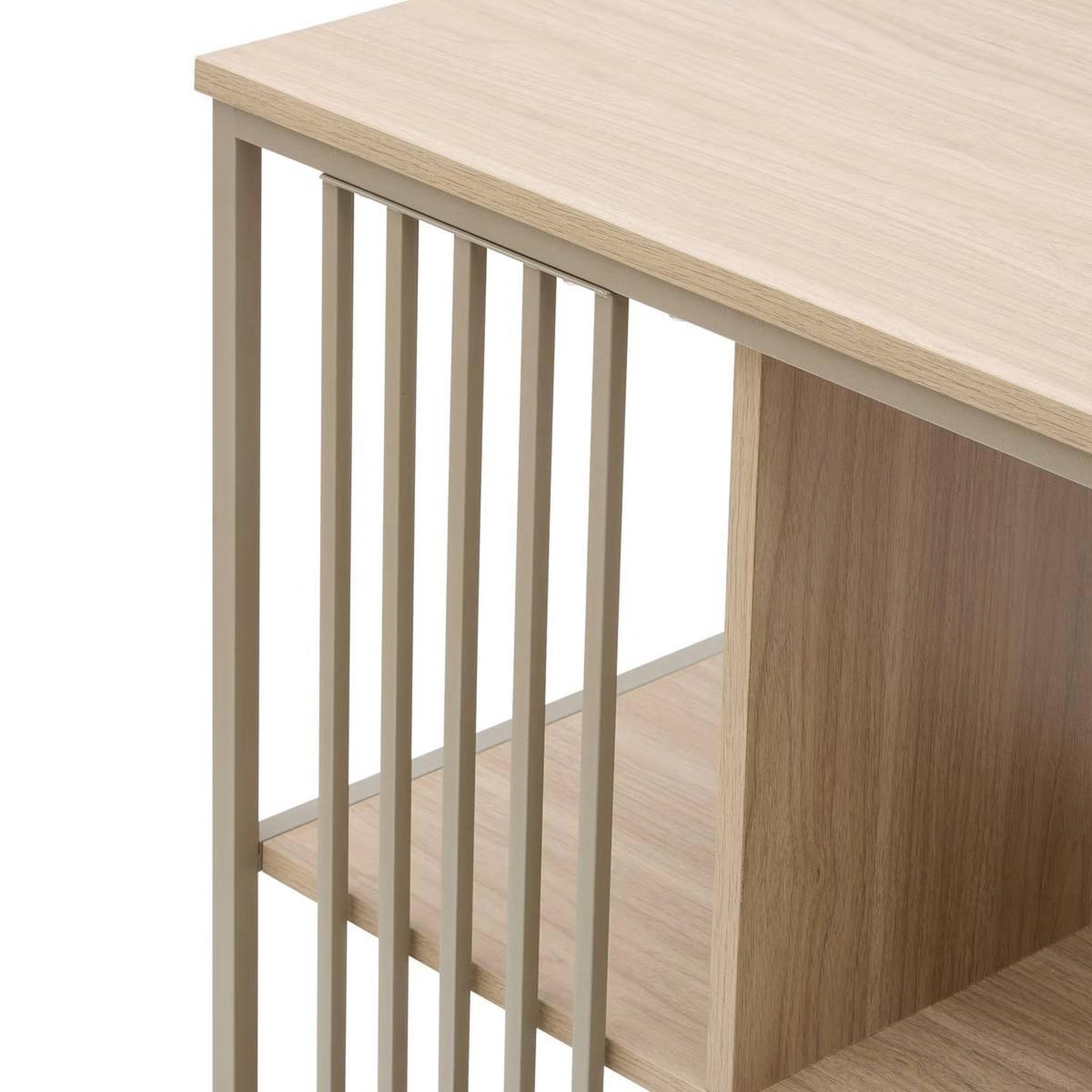 Voir la diapositive 2 : FIVE Buffet 3 niveaux  duna  120cm sable