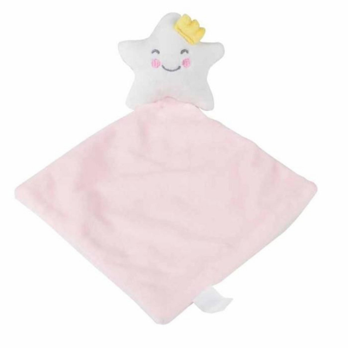 Paris Prix Doudou avec Mouchoir  Étoile  18cm Rose