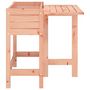 Voir la diapositive 5 : VIDAXL Jardiniere avec dessus de table pliable bois de Douglas massif
