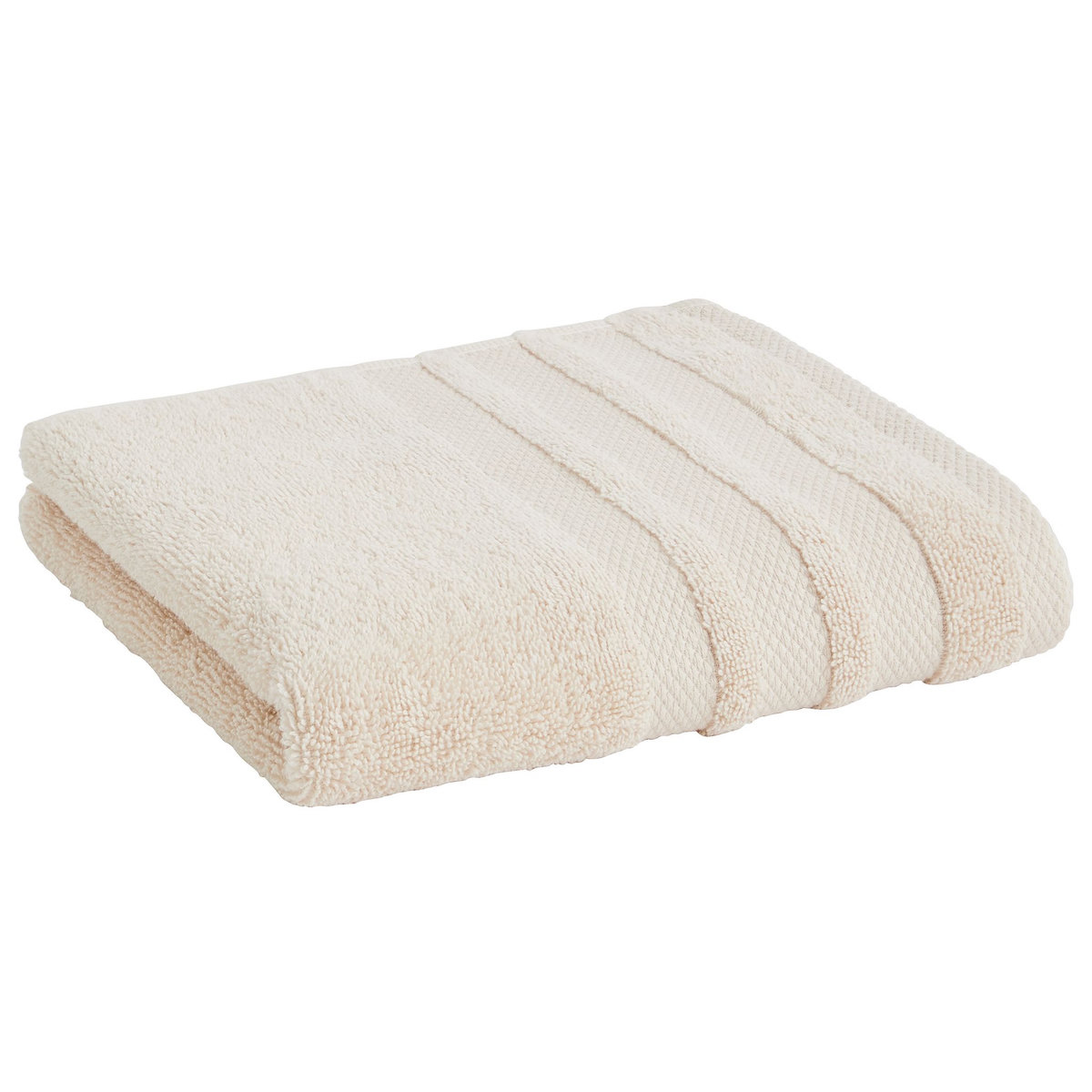 ACTUEL Serviette de toilette unie en coton 500 g/m²