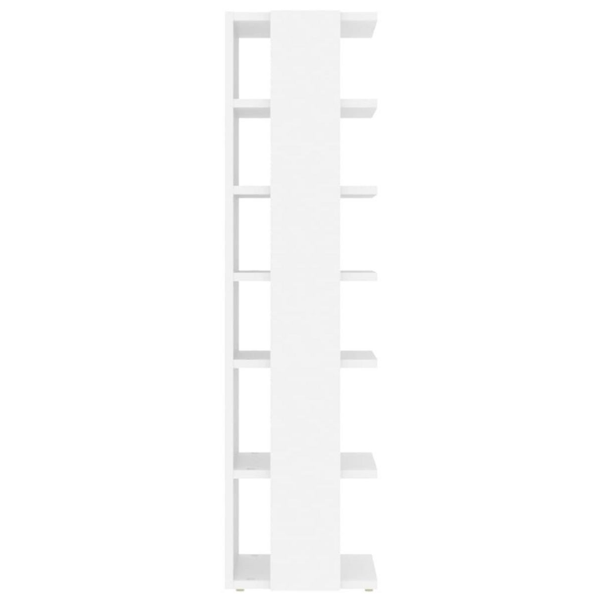 VIDAXL Armoire a chaussures Blanc 27,5x27x102 cm Bois d'ingenierie