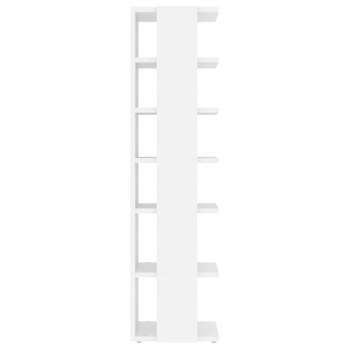 VIDAXL Armoire a chaussures Blanc 27,5x27x102 cm Bois d'ingenierie