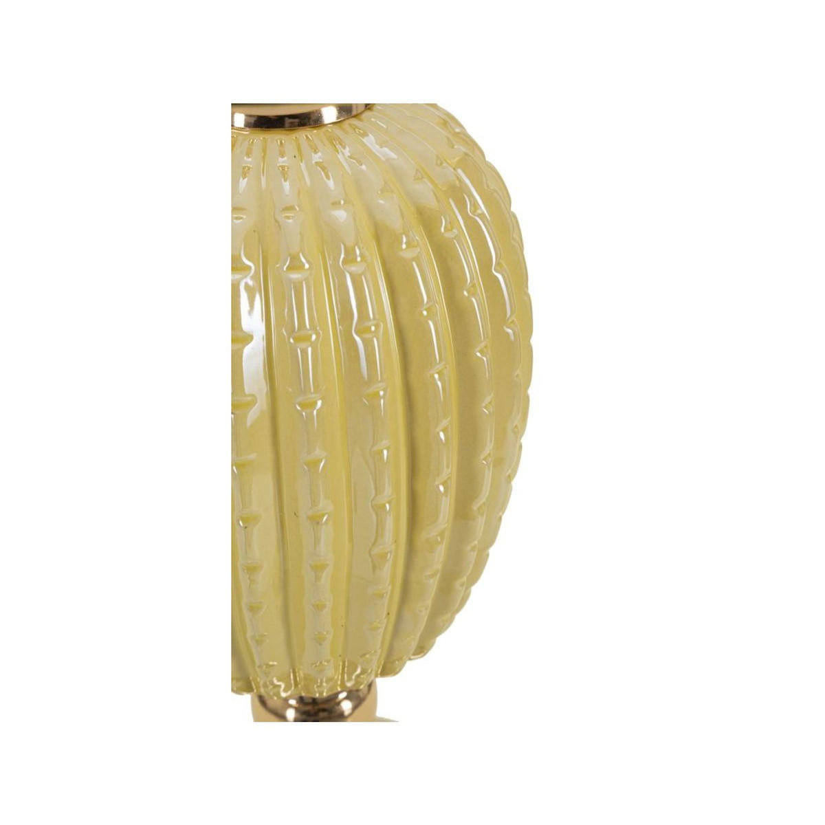 Paris Prix Lampe à Poser en Céramique  Harley  55cm Or & Beige