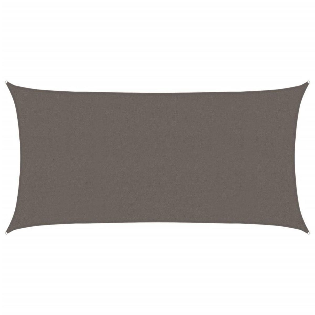 VIDAXL Voile d'ombrage 160 g/m^2 Anthracite 2,5x4,5 m PEHD