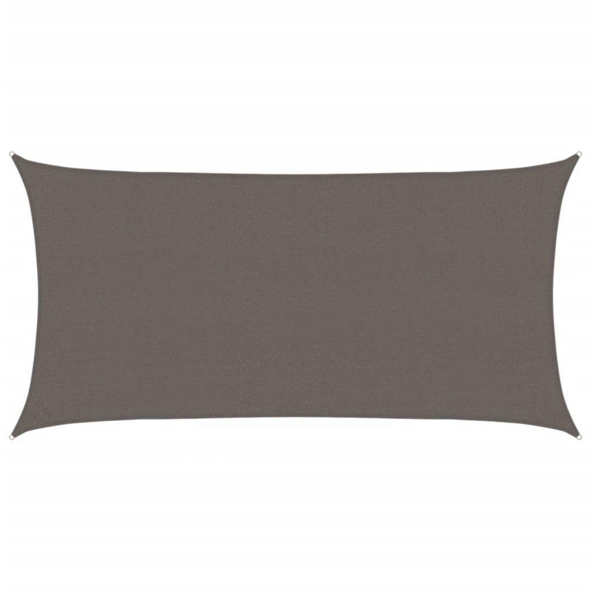 VIDAXL Voile d'ombrage 160 g/m^2 Anthracite 2,5x4,5 m PEHD