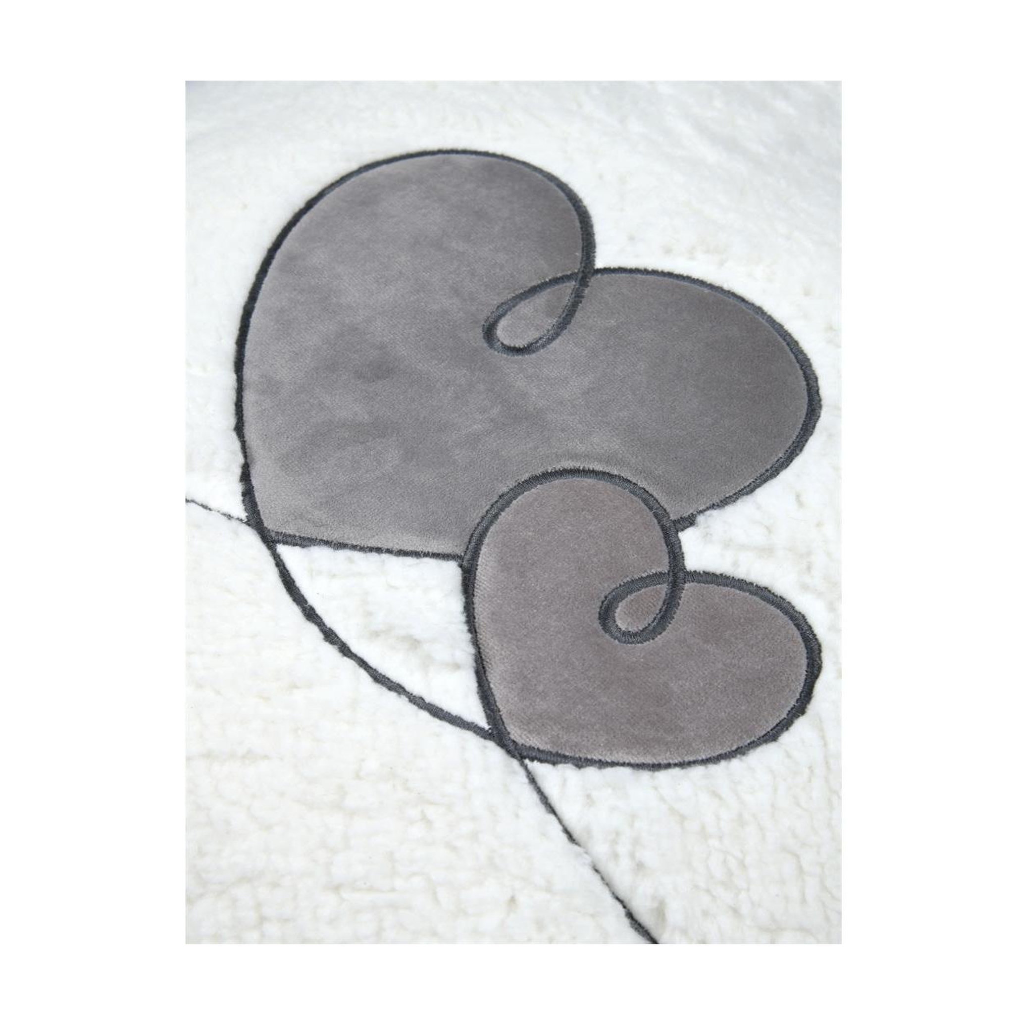 Voir la diapositive 3 : Eden Coussin 45 x 45 cm sherpa doux reves