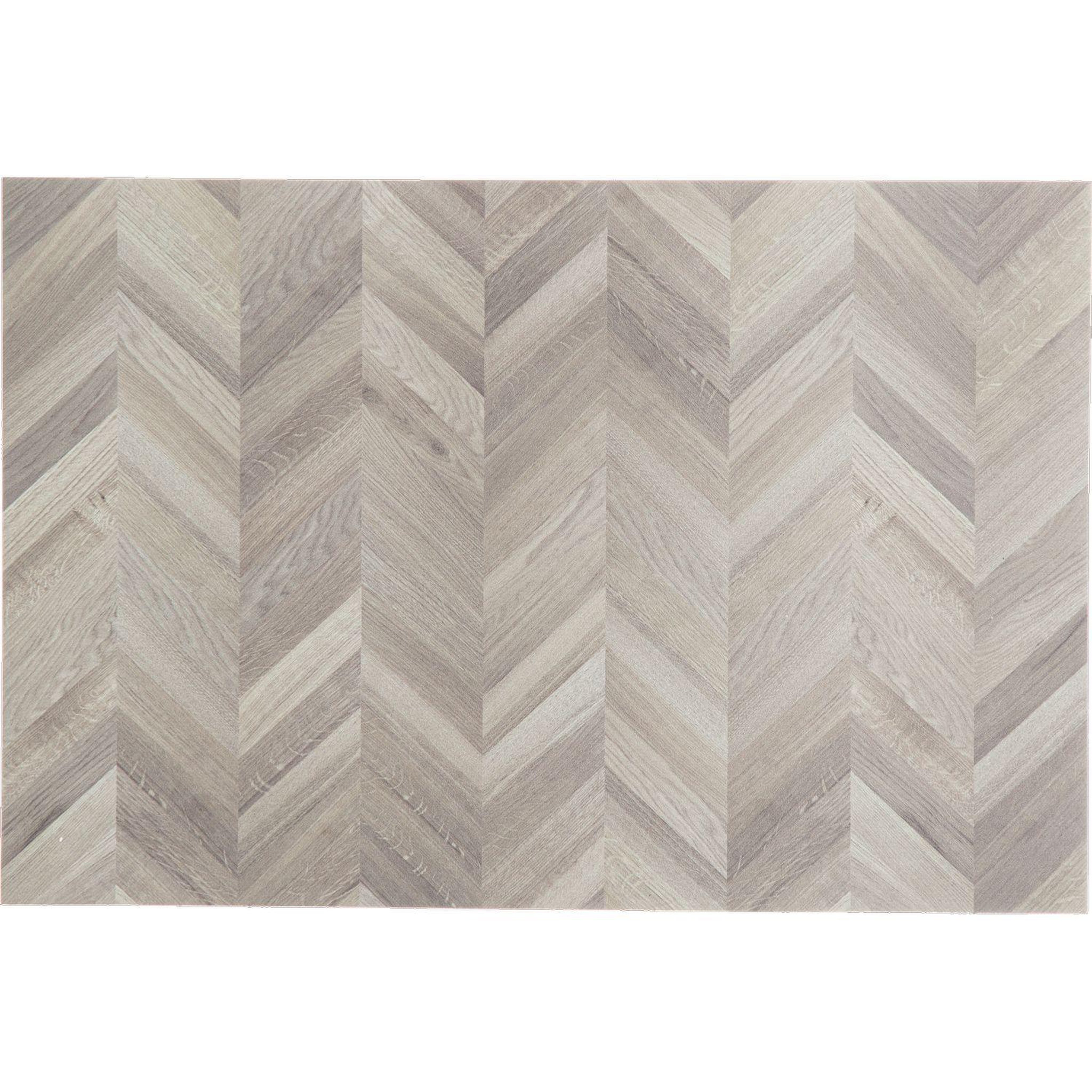 Voir la diapositive 2 : ATMOSPHERA Lot de 6 sets de table effet chevrons AUTHENTIQUE - 45 x 30 cm