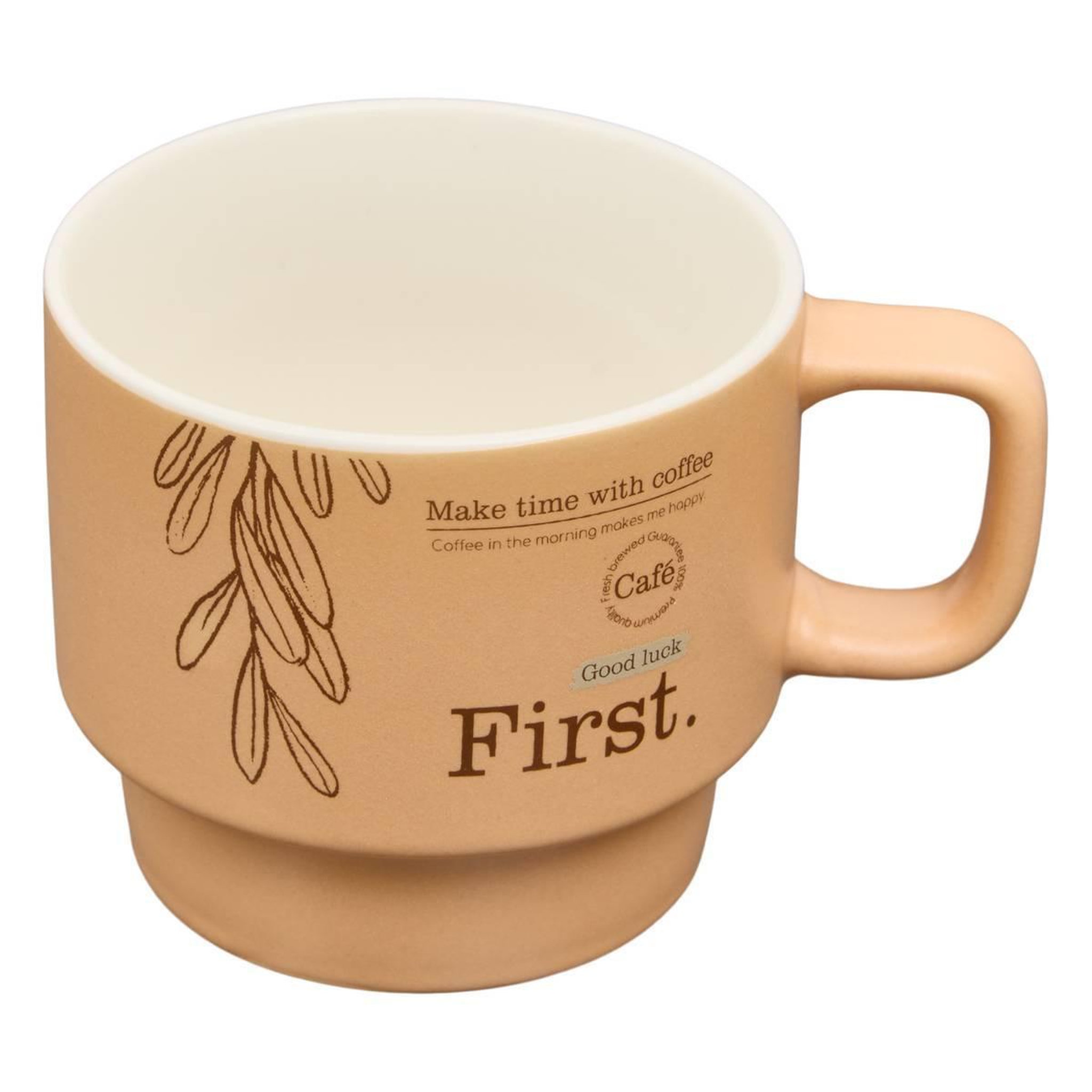 Voir la diapositive 4 : SECRET DE GOURMET Lot de 4 mugs sur rack  wellness  22cl multicolore
