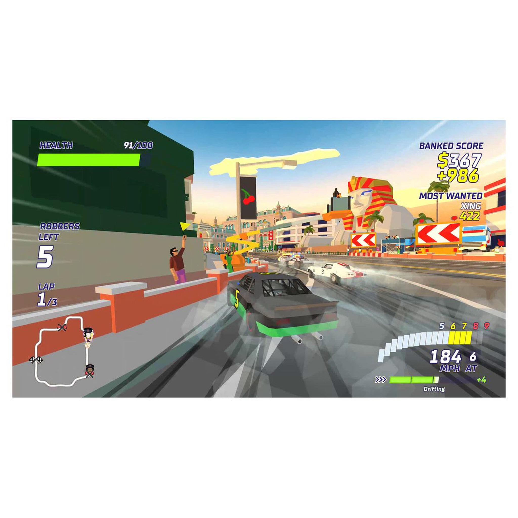 Voir la diapositive 2 : Hotshot Racing Nintendo Switch