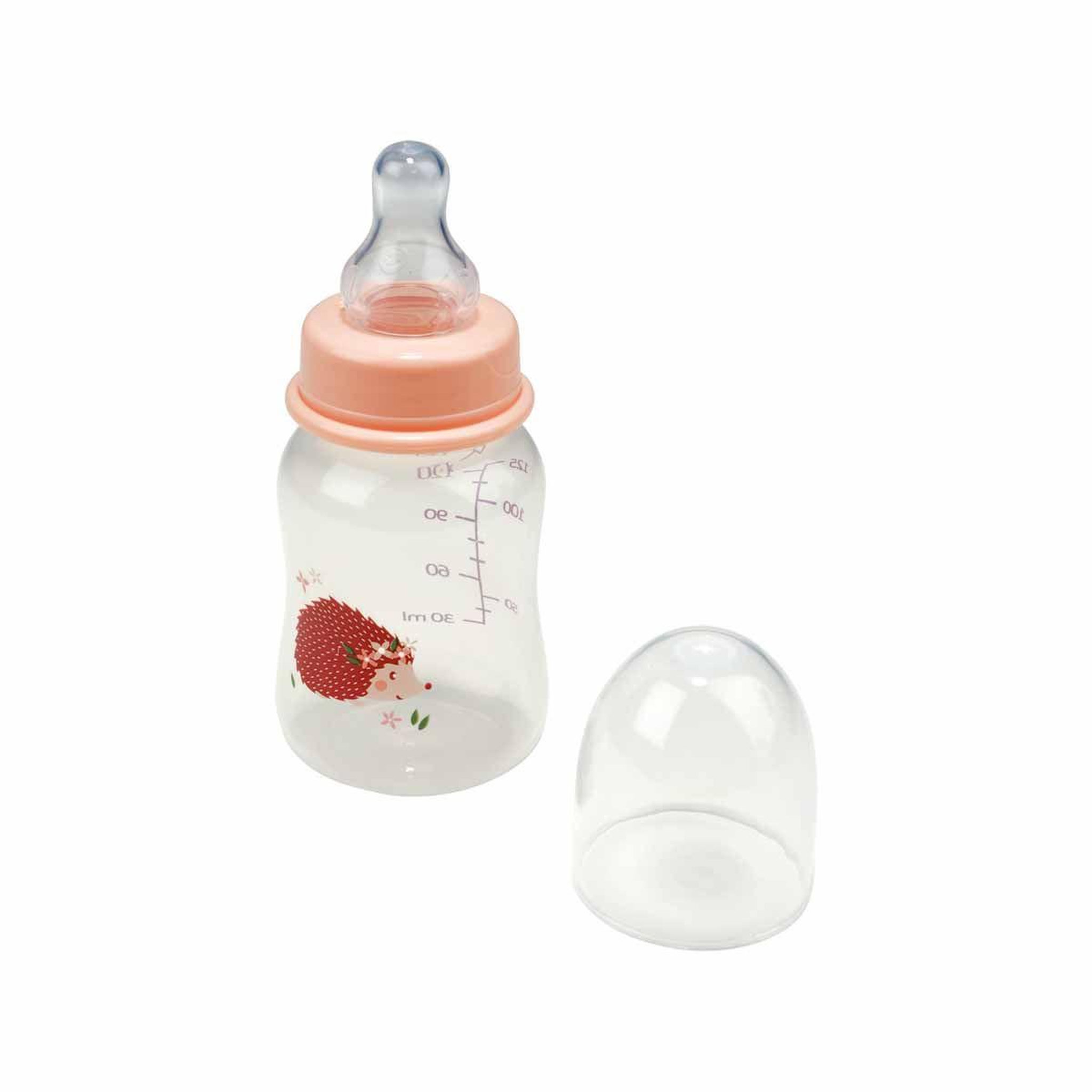 Voir la diapositive 1 : BEBE DOUCEUR Biberon pour bébé  forêt magique  125ml rose