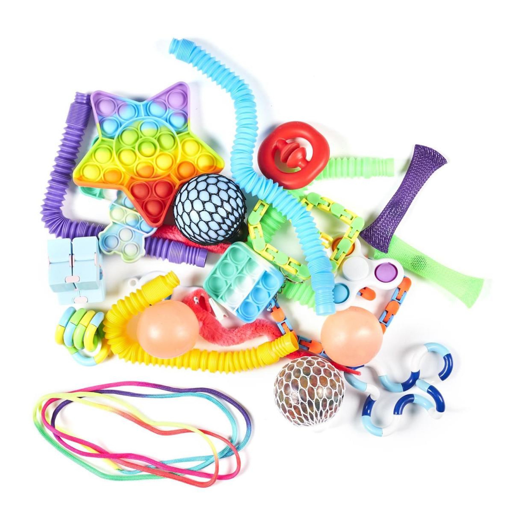 Voir la diapositive 2 : Jeux 2 momes Calendrier de l'Avent Enfant  Jouet  13cm Multicolore