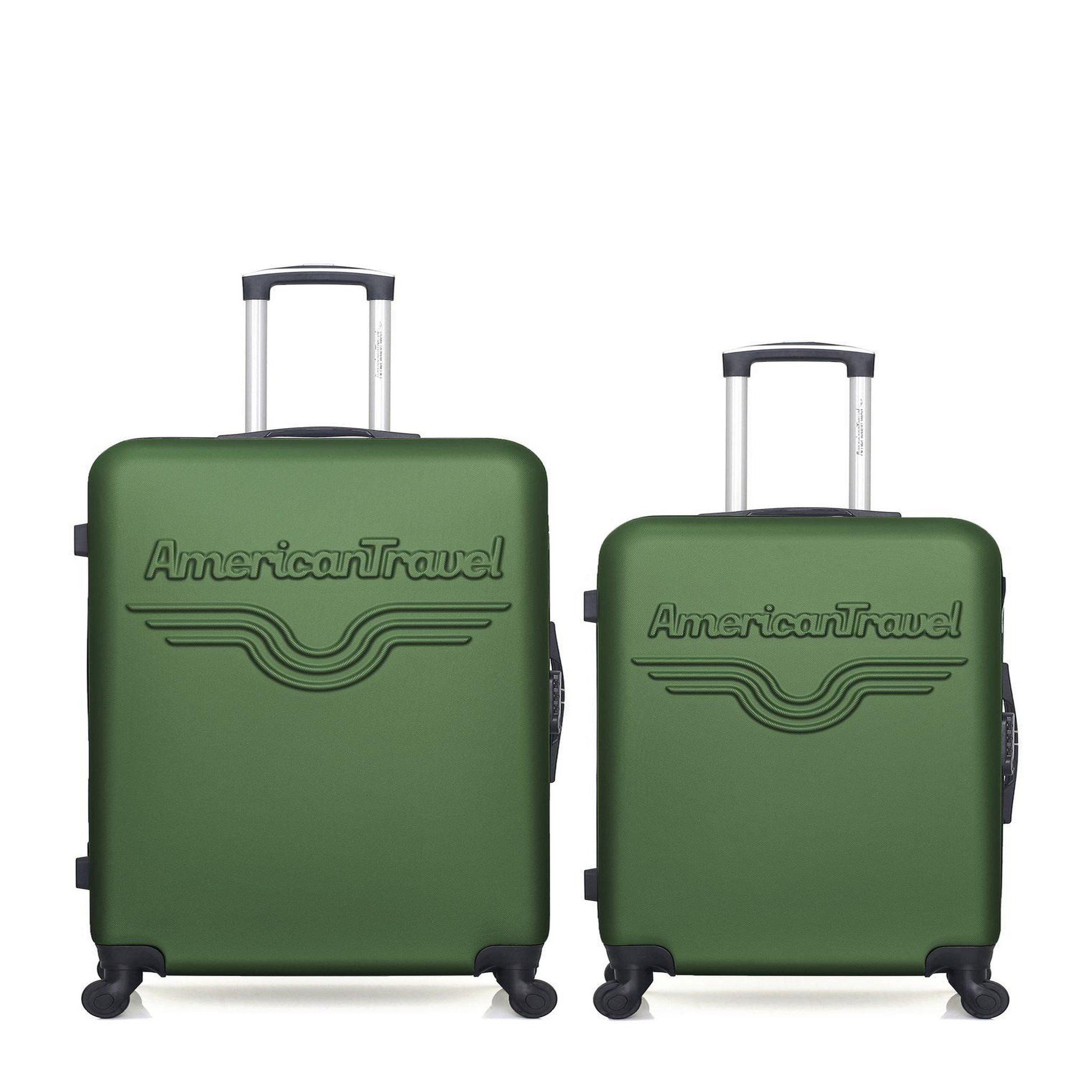 AMERICAN TRAVEL AMERICAN TRAVEL - Lot de 2 - Valises grand format et weekend CHELSEA