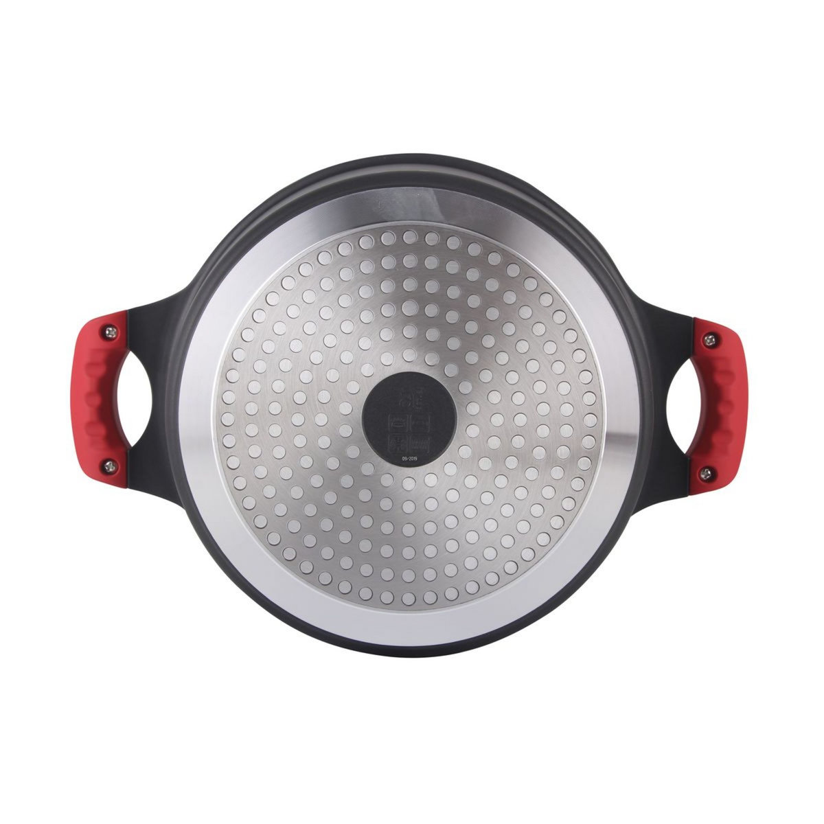 ACTUEL Faitout induction + couvercle 24 cm