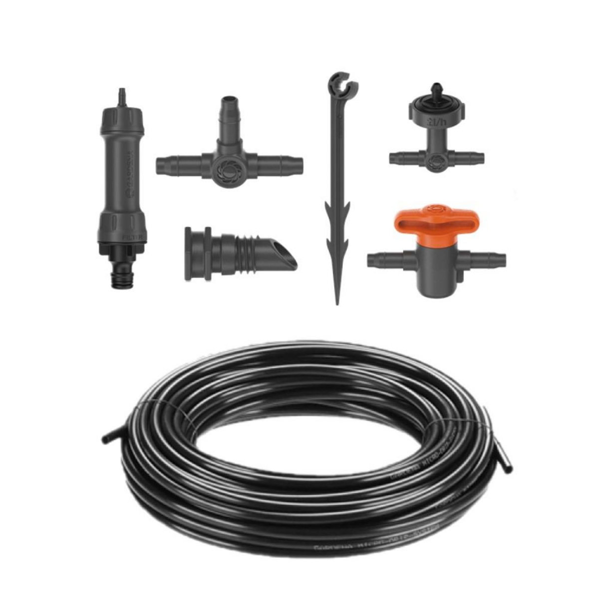 Gardena Kit d'initiation goutte-à-goutte pour balcon - jusqu'à 15 plantes