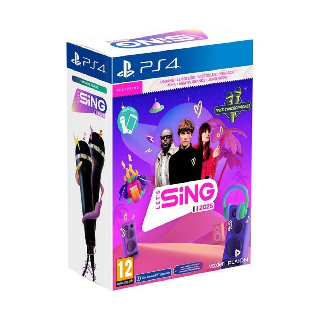Deep Silver Let s Sing 2025 + 2 micros PS4