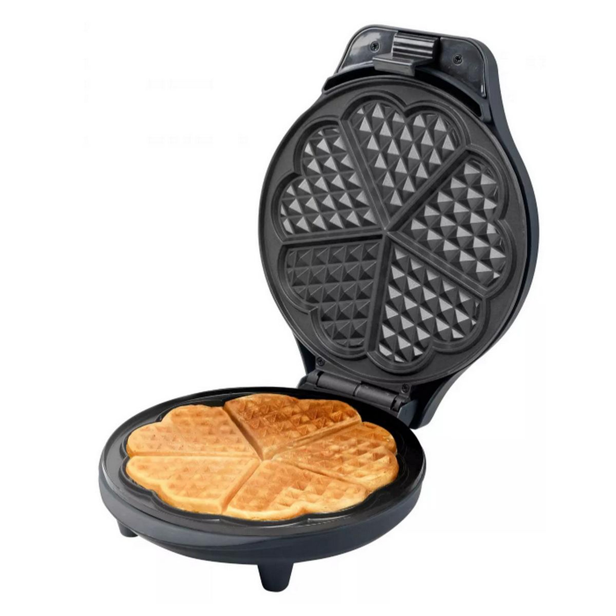Voir la diapositive 2 : Bestron Gaufrier 700w noir - ASW217BL