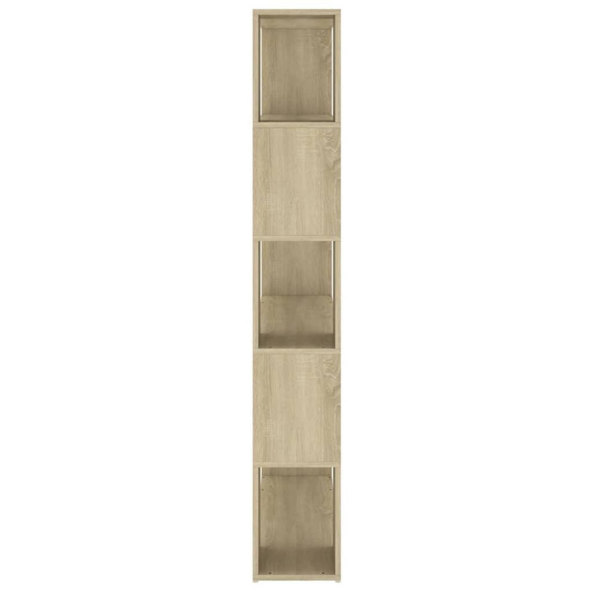 VIDAXL Bibliotheque/Separateur de piece Chene sonoma Bois d'ingenierie