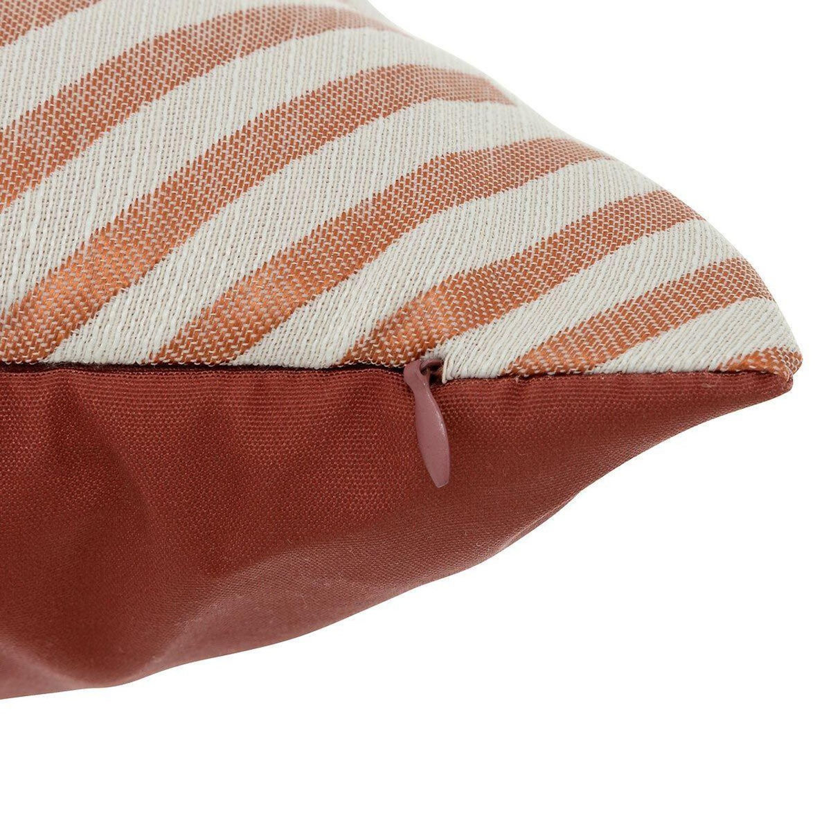 ATMOSPHERA Coussin Déco  Jacquard  40x40cm Terracotta