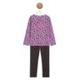 Voir la diapositive 1 : INEXTENSO Pyjama coeurs fille