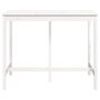 Voir la diapositive 3 : VIDAXL Table de bar Blanc 140x80x110 cm Bois massif de pin
