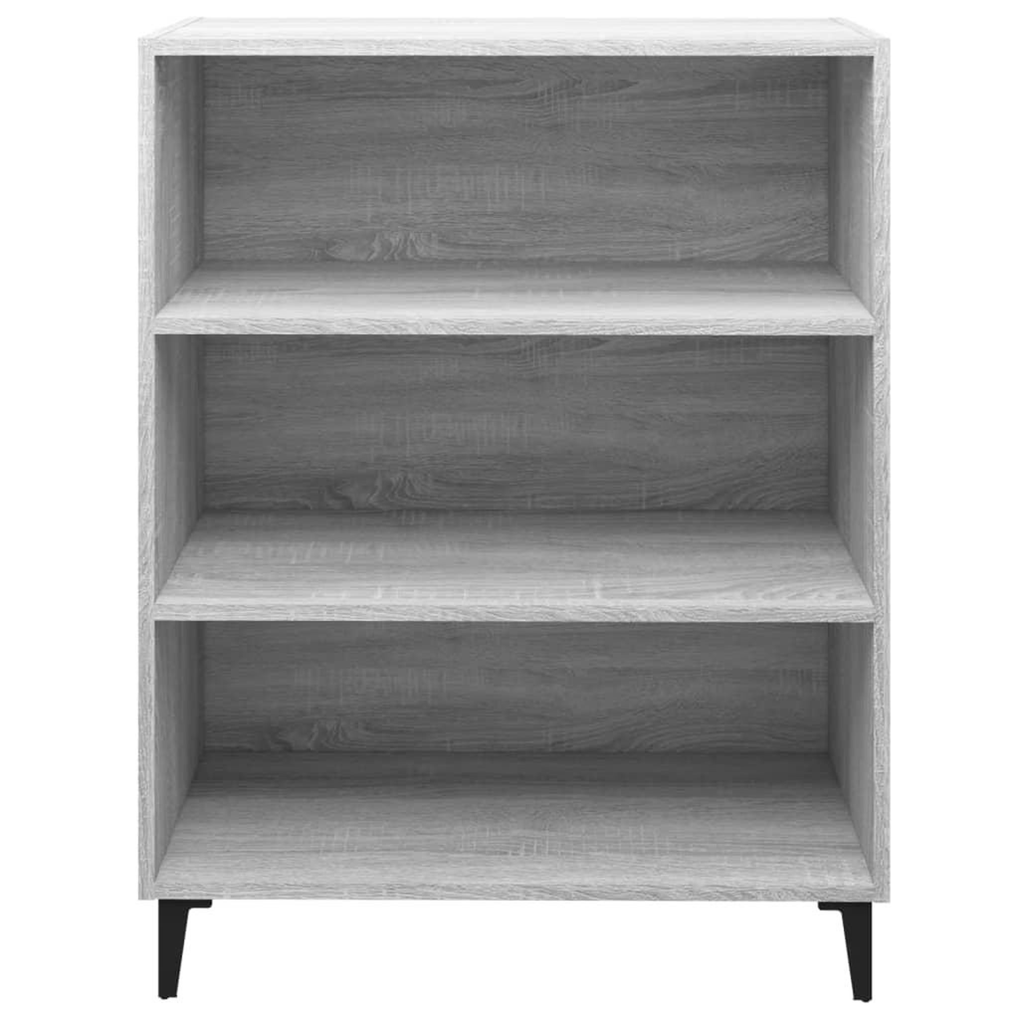 Voir la diapositive 3 : VIDAXL Buffet Sonoma gris 69,5x32,5x90 cm Bois d'ingenierie
