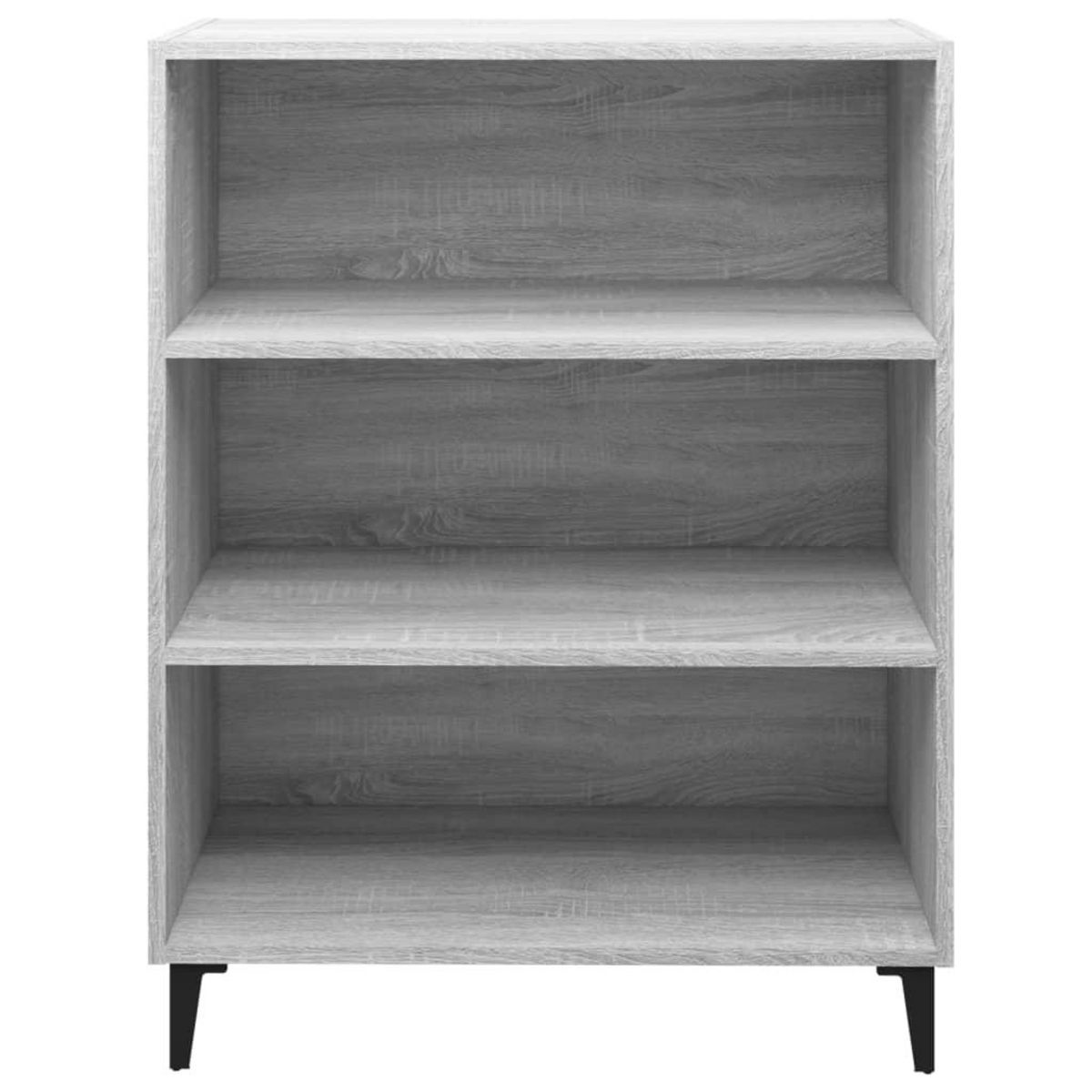 VIDAXL Buffet Sonoma gris 69,5x32,5x90 cm Bois d'ingenierie
