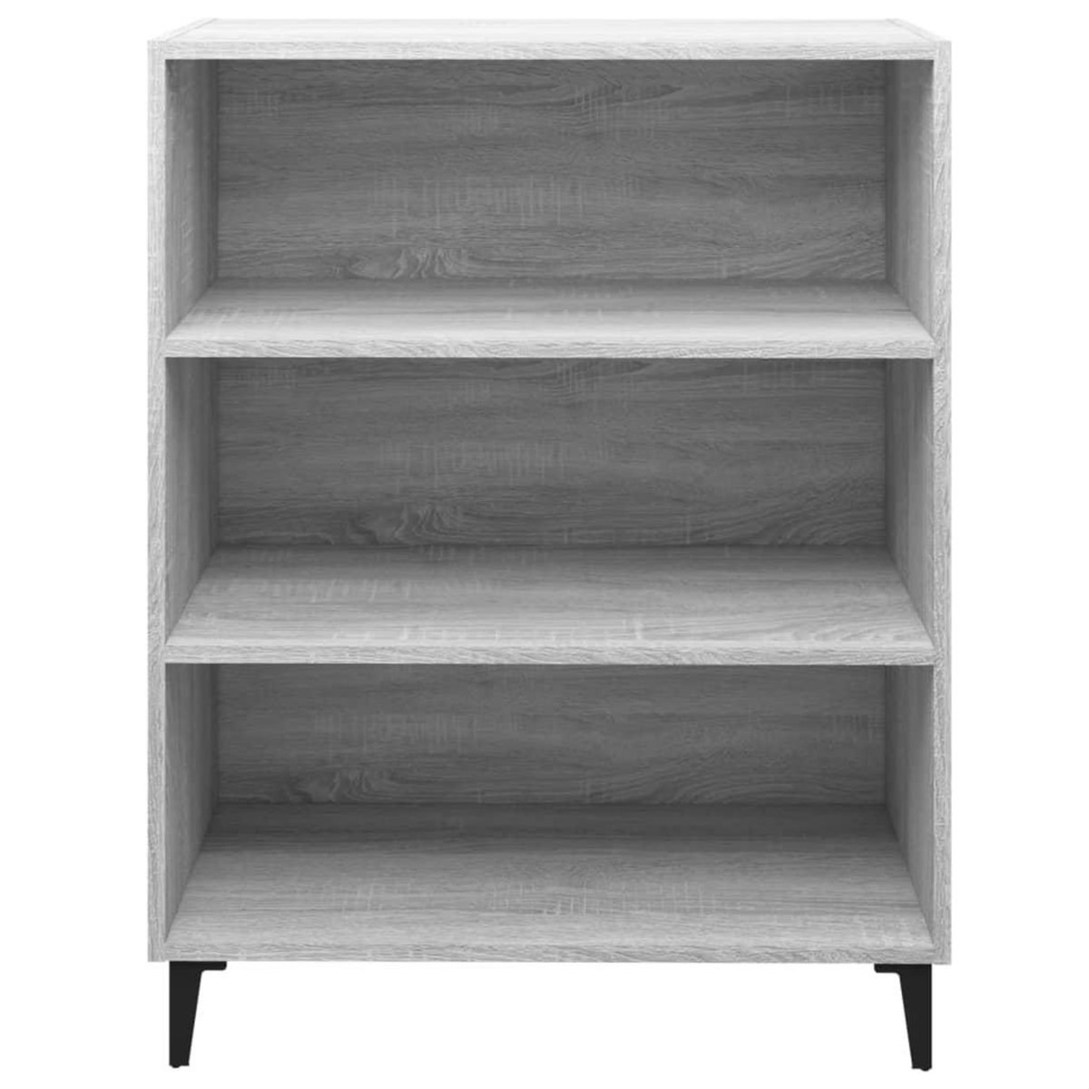 VIDAXL Buffet Sonoma gris 69,5x32,5x90 cm Bois d'ingenierie