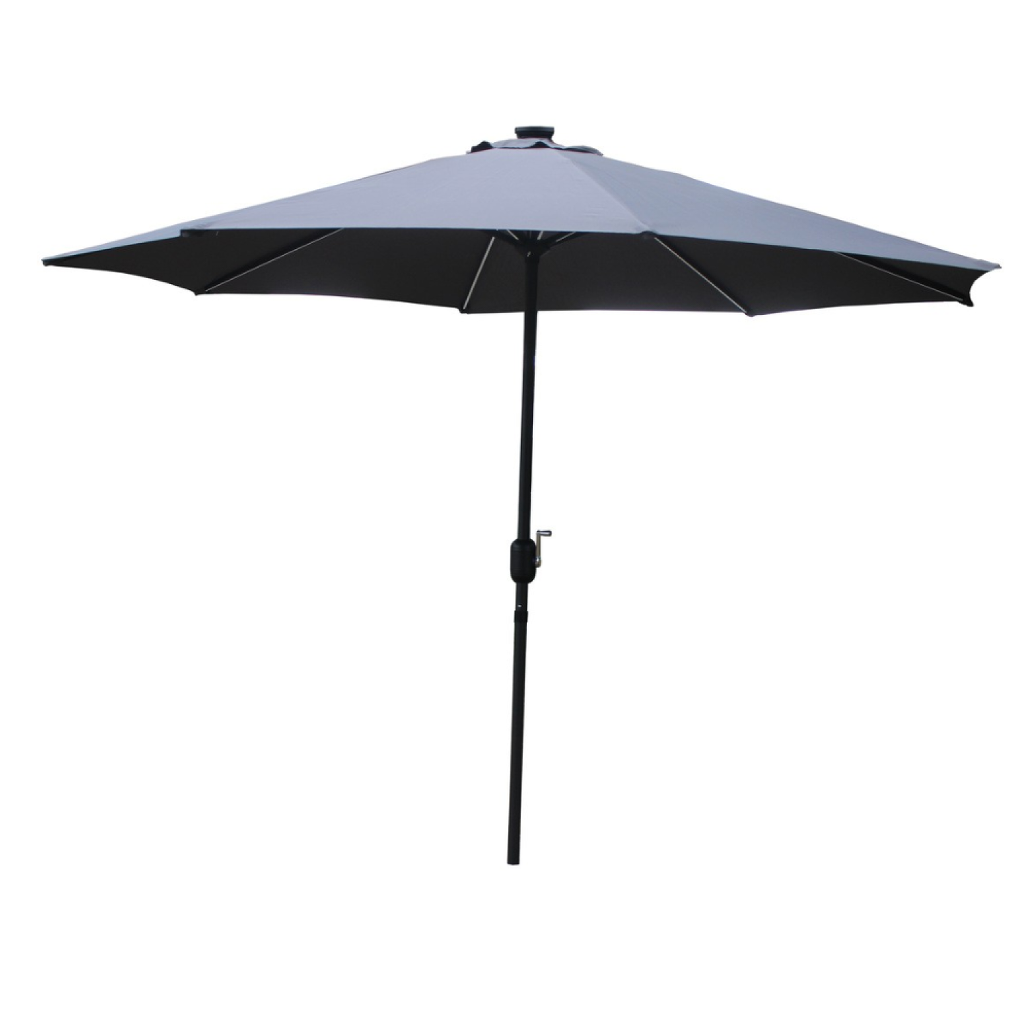 CONCEPT USINE Parasol  gris  rond 292 x 292 m led manarola