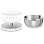 Voir la diapositive 5 : SMEG Balance de cuisine KSC01WHMWW blanche