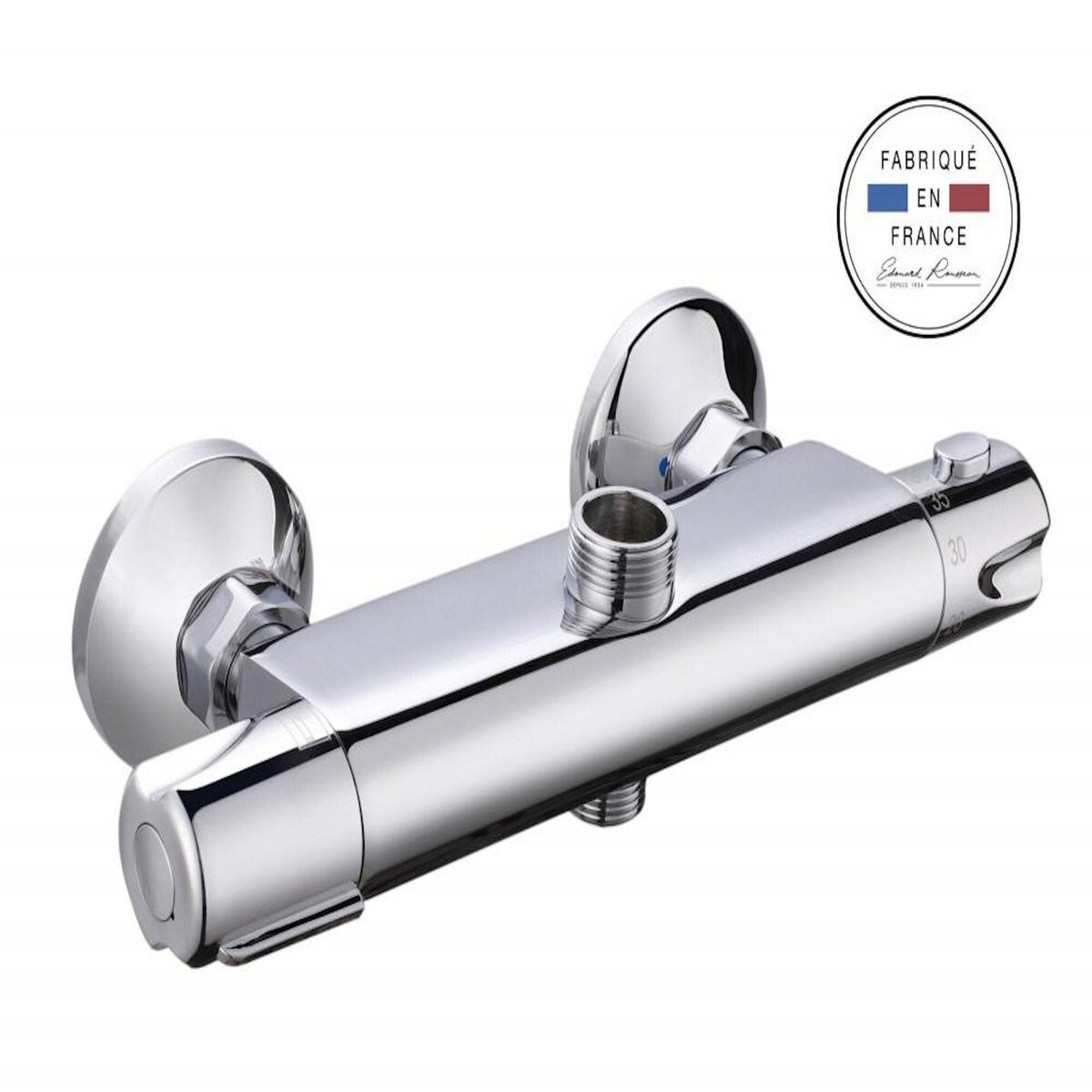 CENTRALE BRICO Mitigeur thermostatique douche chrome, EDOUARD ROUSSEAU Albi