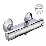 CENTRALE BRICO Mitigeur thermostatique douche chrome, EDOUARD ROUSSEAU Albi
