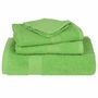 Voir la diapositive 4 : VIDAXL Serviettes d invité 2pcs vert pomme 30x50cm 360 g m² 100% coton
