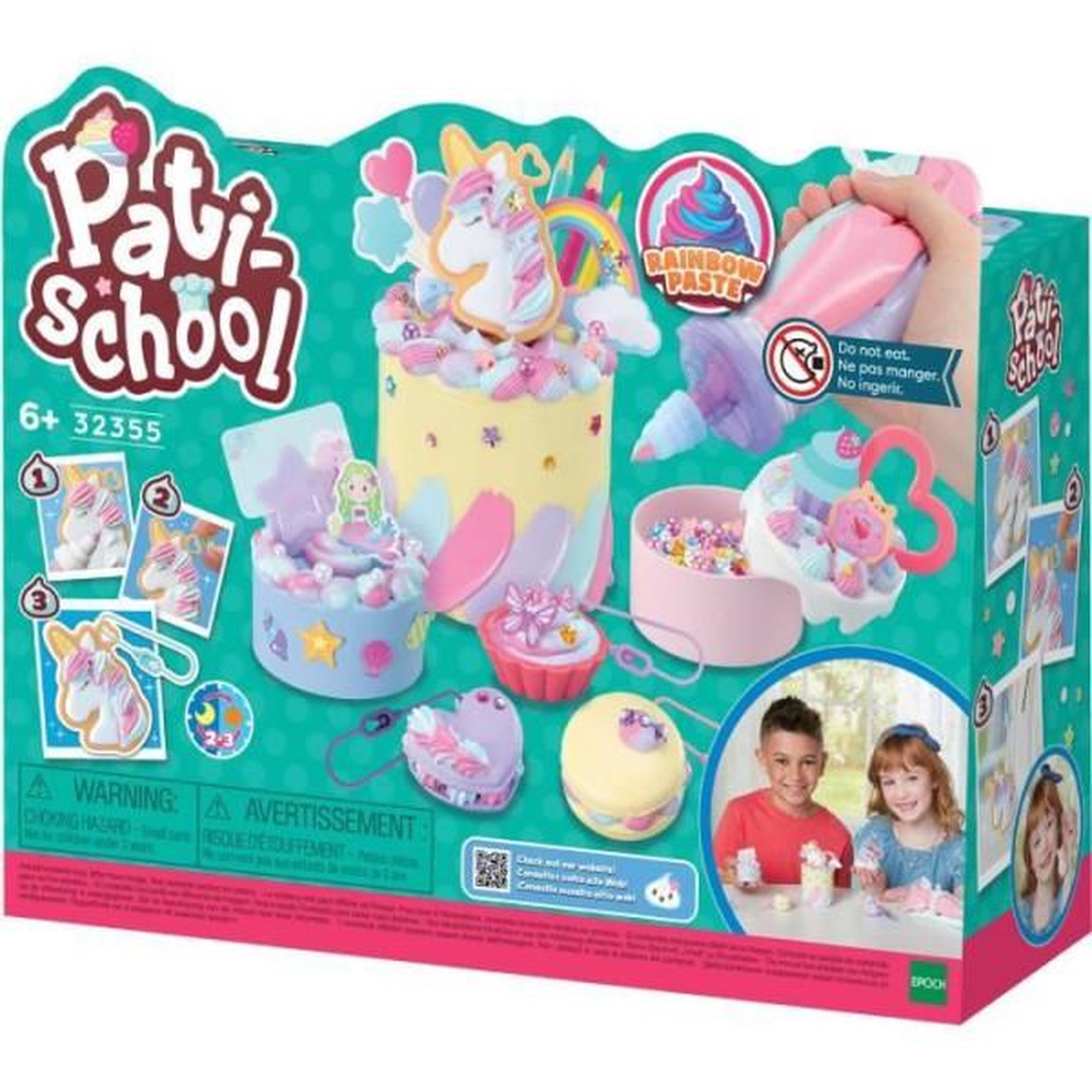 Voir la diapositive 4 : EPOCH Le coffret arc-en-ciel deluxe - pati school - epoch - activité créative non alimentaire avec décorations