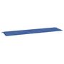 Voir la diapositive 2 : VIDAXL Coussin de banc de jardin bleu royal 200x50x3 cm tissu oxford