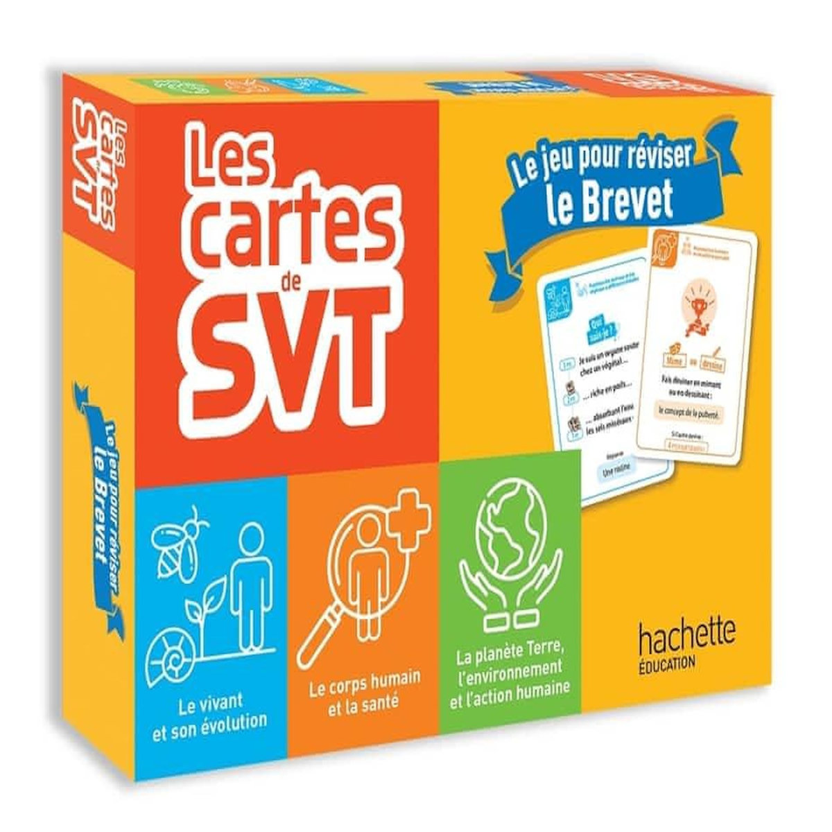 LES CARTES DE SVT. LE JEU POUR REVISER LE BREVET, EDITION 2025, Roulière Roxane