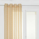 ATMOSPHERA Rideau Voilage à Œillets  Indie  140x240cm Ocre