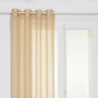 Voir la diapositive 1 : ATMOSPHERA Rideau Voilage à Œillets  Indie  140x240cm Ocre