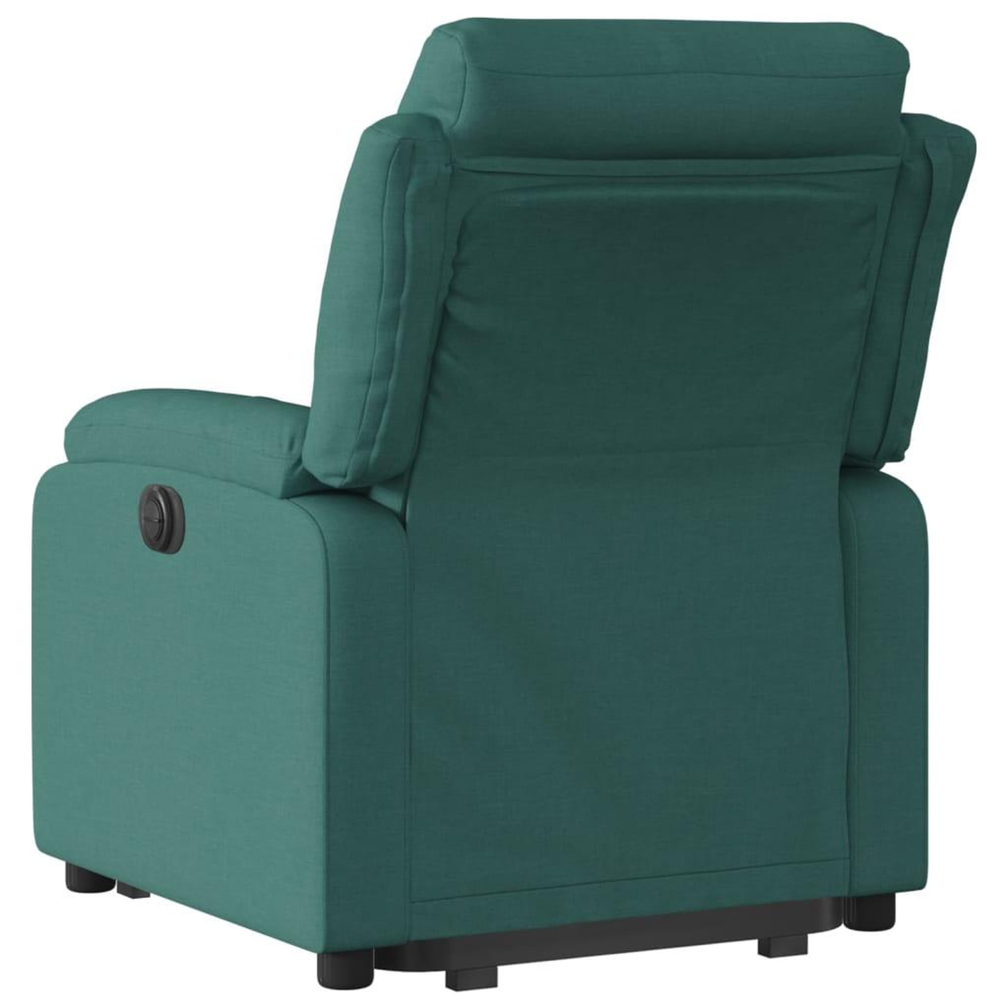 Voir la diapositive 4 : VIDAXL Fauteuil inclinable vert fonce tissu