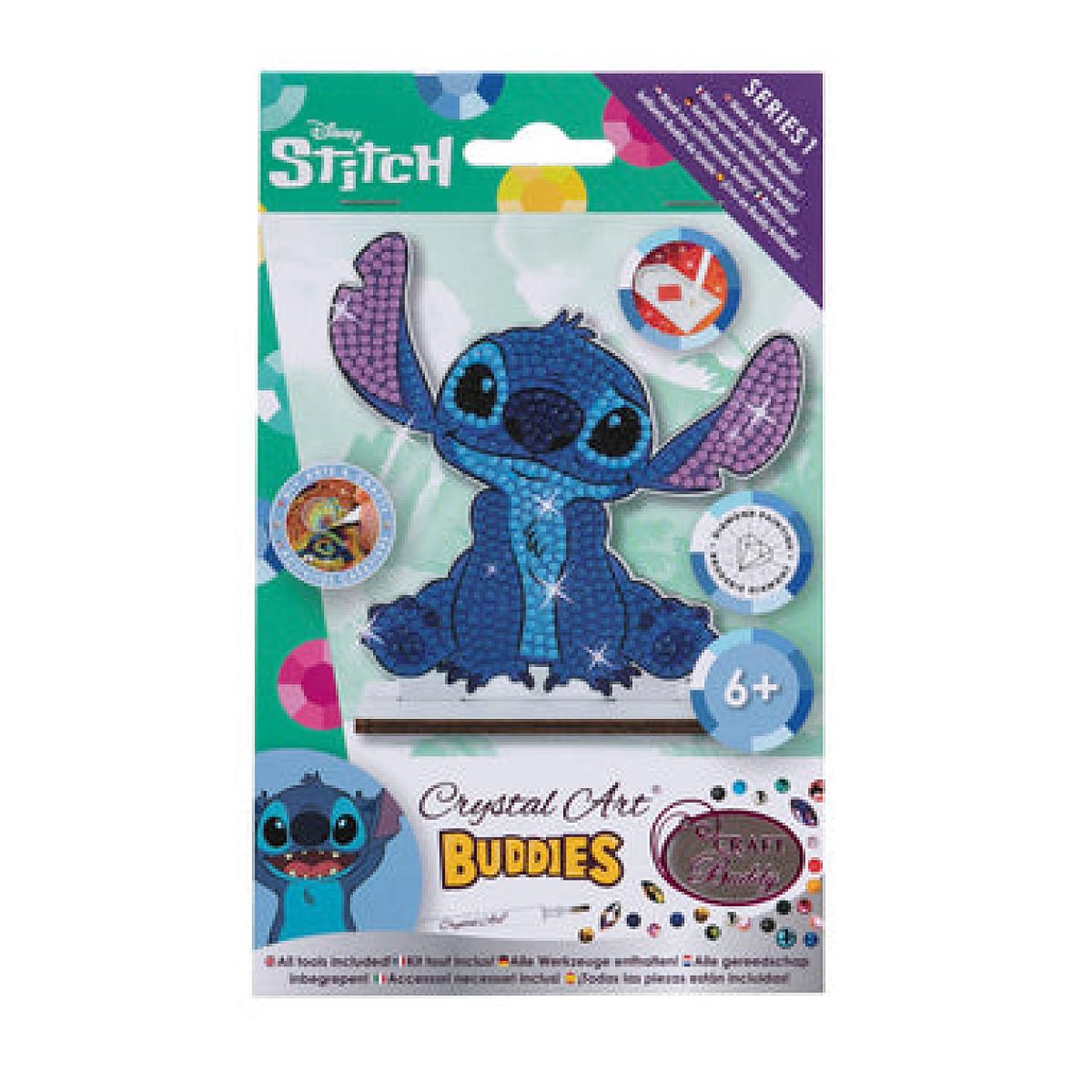 Voir la diapositive 5 : Oz International Kit figurine a diamanter Stitch