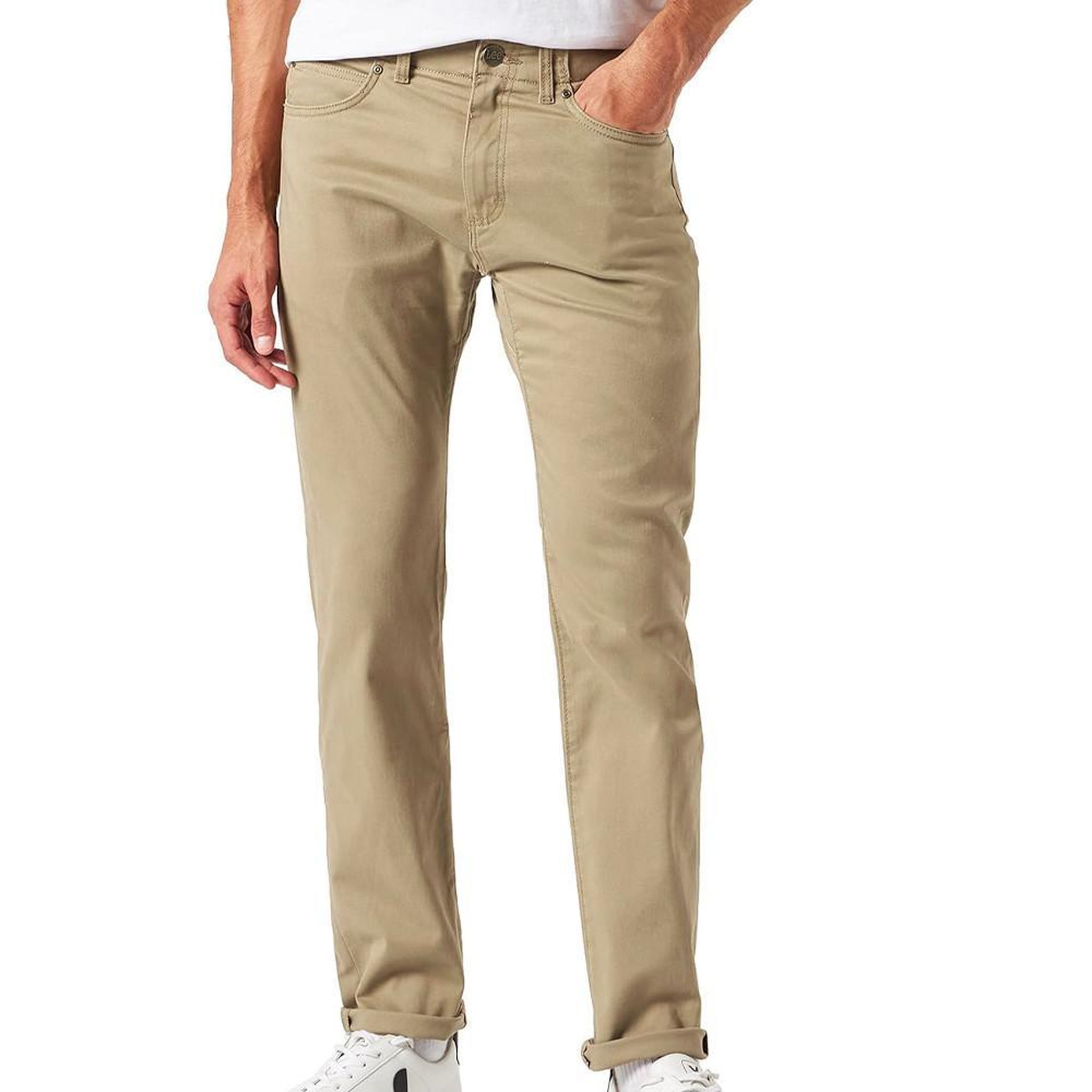 Voir la diapositive 2 : LEE Jean beige homme lee fit
