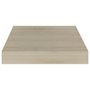 Voir la diapositive 4 : VIDAXL Etagere flottante murale chene 23x23,5x3,8 cm MDF
